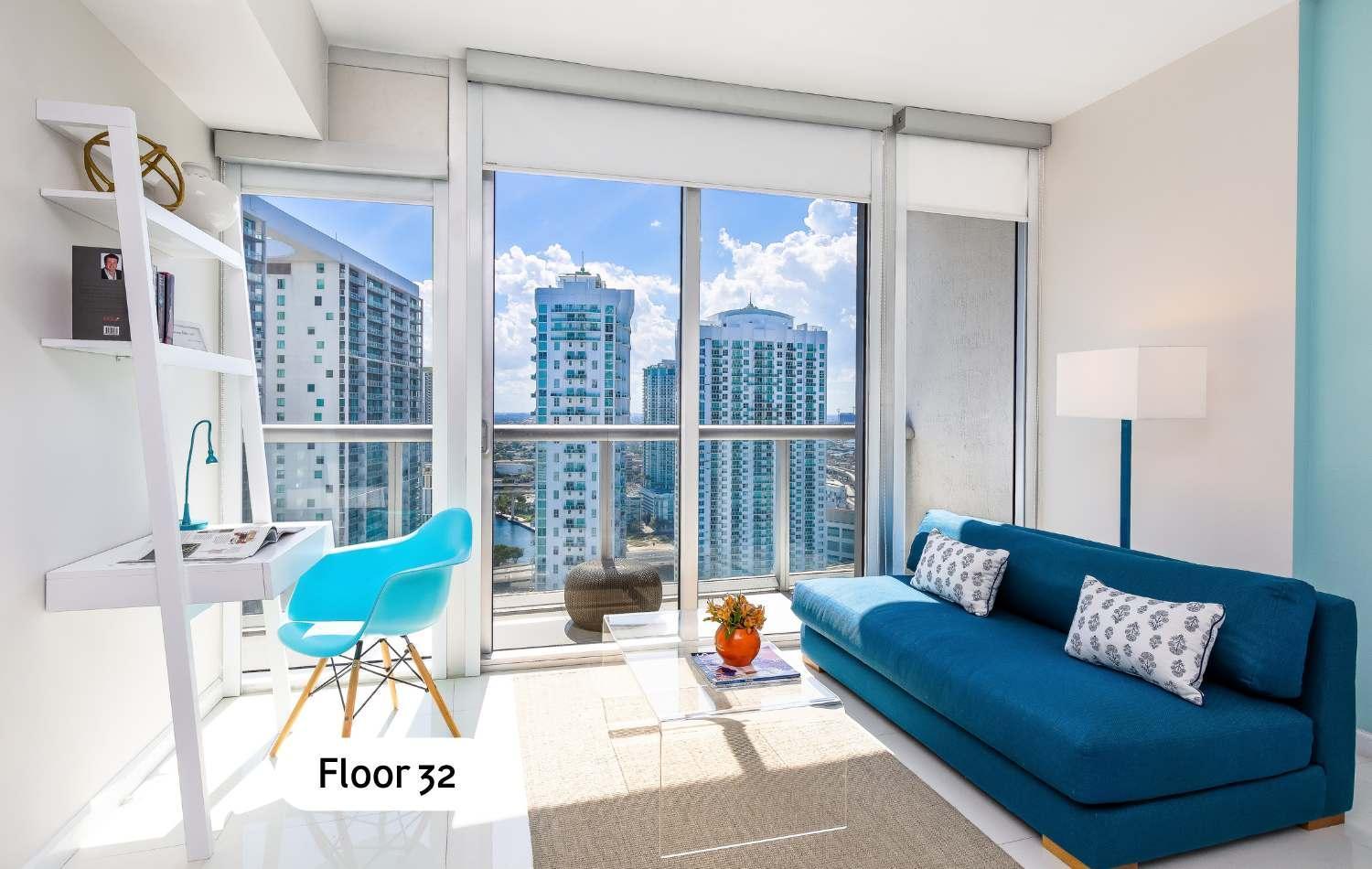 Mvr - Stylish Escape In Icon Brickell Appartement